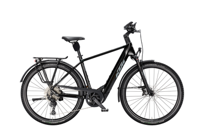 E-Bike Tourenrad KTM Macina Style 830 2025 | 800 Wh | 28 Zoll | Diamant | 46 cm | Diamond Black (Grey+Orange) (Bild 1)