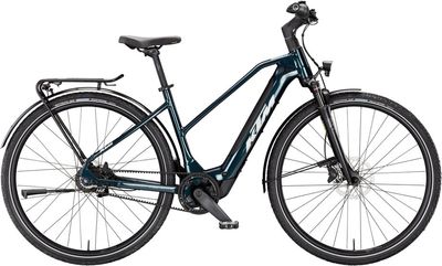 E-Bike Tourenrad KTM Macina Superbelt SX 2026 | 400 Wh | 28 Zoll | Trapez | 51 CM | Dark Sea/Silver (Bild 1)