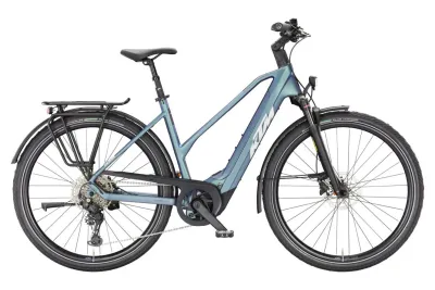 E-Bike Tourenrad KTM MACINA TOUR PX 610 2026 | 600 Wh | 27,5 Zoll | Trapez | 46 cm | brighttealmatt (Bild 1)