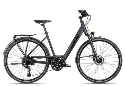 Tourenrad KTM Valencia Street 2025 | 28 Zoll | Tiefeinsteiger | 43 cm | metallic black matt/black blue (Bild 1)