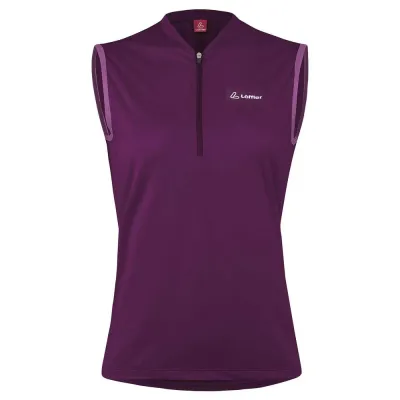 Fahrradtrikots ärmellos Löffler Half Zip Plain (Bild 3)
