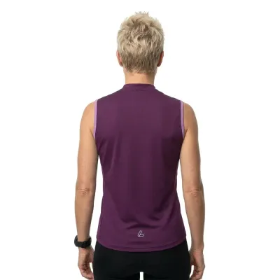 Fahrradtrikots ärmellos Löffler Half Zip Plain (Bild 6)