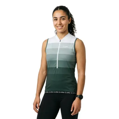 Fahrradtrikots ärmellos Löffler Half Zip Rainbow (Bild 5)