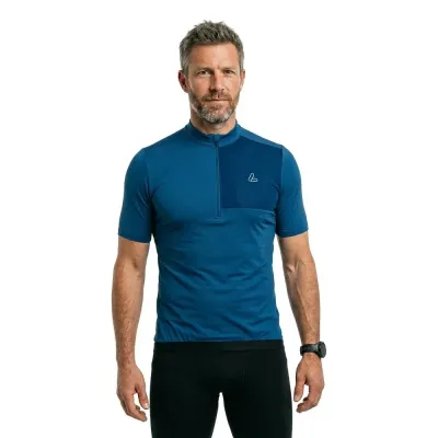 Fahrradtrikots kurzarm Löffler Skys Block Mid Half Zip (Bild 9)