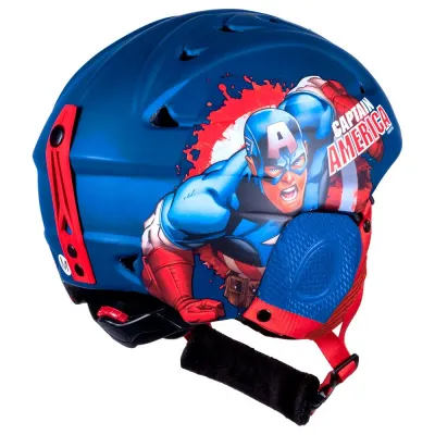 Ski Helm Marvel Ski Captain America Skihelm 0 (Bild 3)