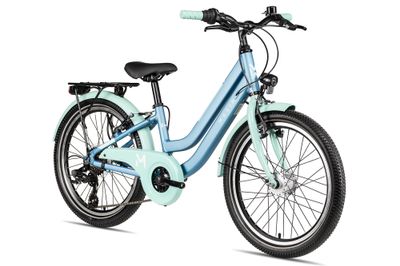 Kinderfahrrad 20 Zoll Maxim Luna 20-7 2025 | 20 Zoll | Tiefeinsteiger | 28 cm | blue/mint (Bild 4)