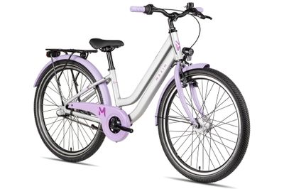Kinderfahrrad 24 Zoll Maxim Luna 24-3 Nexus 2025 | 24 Zoll | Tiefeinsteiger | 32 cm | lead crystal/lavender (Bild 2)