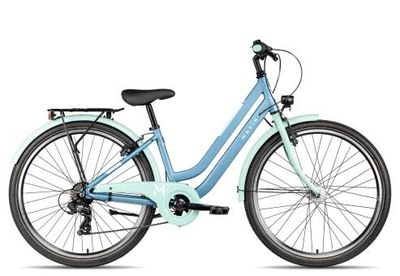 Jugendfahrrad 26 Zoll Maxim Luna 26-7 2025 | 26 Zoll | Tiefeinsteiger | 36 cm | blue/mint (Bild 3)