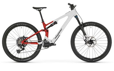 E-Allmountain MTB Megamo Bicycles Reason AIR AL 05 2027 | 800 Wh | 29 Zoll | Diamant | L | white-red (Bild 2)
