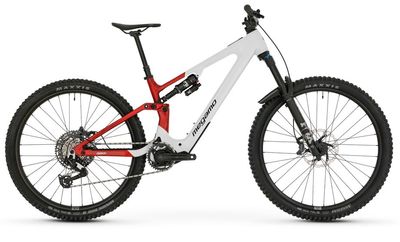 Enduro E-Bike Megamo Bicycles Reason AL 05 2027 | 800 Wh | 29 Zoll | Diamant | L | white-red (Bild 3)