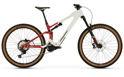 Enduro E-Bike Megamo Bicycles Reason AL 07 2026 | 800 Wh | 29 Zoll | Diamant | M | white-red (Bild 2)