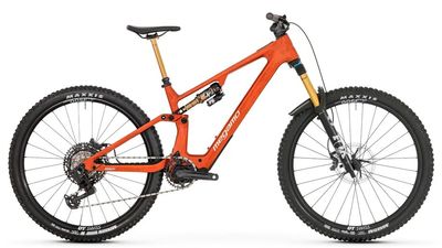 Enduro E-Bike Megamo Bicycles Reason CRB 03 2027 | 800 Wh | 29 Zoll | Diamant | L | amber orange (Bild 3)