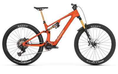 E-Allmountain MTB Megamo Bicycles Reason CRB 03 AXS 2026 | 800 Wh | 29 Zoll | Diamant | XL | amber orange (Bild 1)