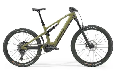 Enduro E-Bike Merida eONE-SIXTY 6000 2024 | 600 Wh | 29 / 27,5 Zoll | Diamant | XS | low key green (Bild 2)