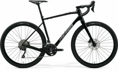 Gravel Bike Merida SILEX 400 2025 | 28 Zoll | Diamant | M | black (Bild 1)