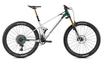 All Mountain Bike Mondraker RAZE CARBON RR SL 2023 | 29 Zoll | Diamant | M | silber/grün (Bild 1)