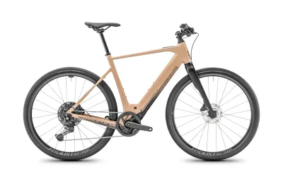 E-Bike Fitnessrad Moustache Bikes Dimanche 28 Road 2 2025 | 400 Wh | 28 Zoll | Diamant | 54 cm / L | sandsturm mat (Bild 1)