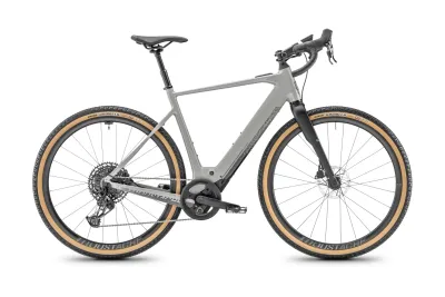 Gravel E-Bike Moustache Bikes Dimanche 29.4 2025 | 400 Wh | 29 Zoll | Diamant | 46 cm / S | kieselsteingrau glänzend (Bild 1)