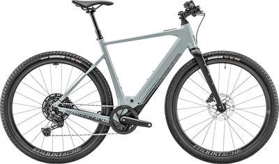 Gravel E-Bike Moustache Bikes Dimanche Gravel 2 2026 | 400 Wh | 29 Zoll | Diamant | 54  cm / L | blue grey glossy (Bild 2)