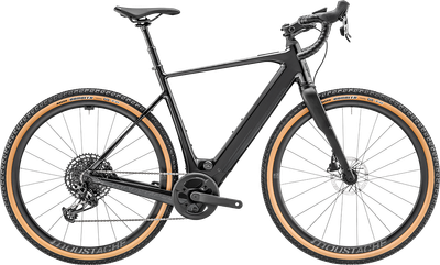 Gravel E-Bike Moustache Bikes Dimanche Gravel 4 2026 | 400 Wh | 29 Zoll | Diamant | 54  cm / L | black glossy (Bild 2)