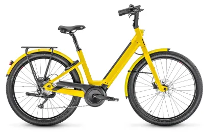E-Stadtrad Moustache Bikes Lundi 27.3 2025 | 625 Wh | 27,5 Zoll | Tiefeinsteiger | 46  cm / TU | curry glossy (Bild 1)