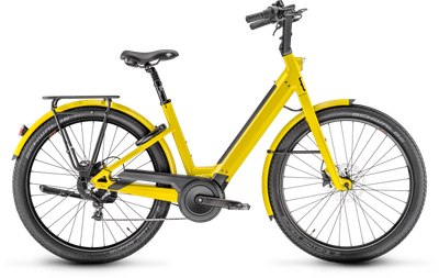 Urban E-Bike Moustache Bikes Lundi 27.4 2025 | 500 Wh | 27,5 Zoll | Tiefeinsteiger | 46  cm / TU | curry glossy (Bild 2)