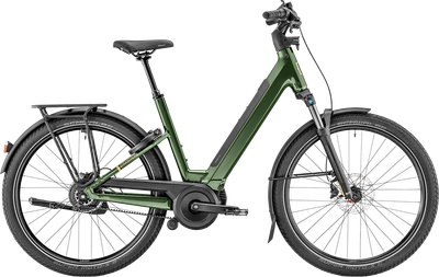 Urban E-Bike Moustache Bikes Mardi 27.6 2026 | 600 Wh | 27,5 Zoll | Tiefeinsteiger | 51  cm / L | oak green metallic (Bild 6)