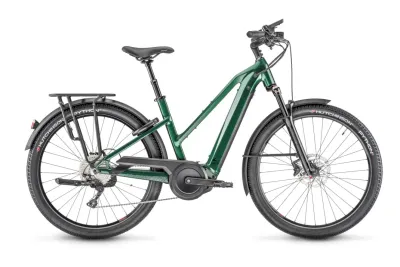 E-Bike Tourenrad Moustache Bikes SAMEDI 27 XROAD 7 OPEN 2022 | 625 Wh | 27,5 Zoll | Trapez | 39 cm | grün (Bild 1)