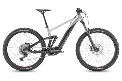 E-Allmountain MTB Moustache Bikes Samedi 29 Trail 2 2025 | 750 Wh | 29 Zoll | Diamant | 46 cm / L | schwarz / metalicsilber mat (Bild 2)