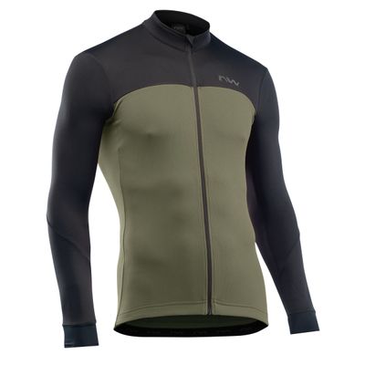 Fahrradtrikots langarm Northwave FORCE 2 JERSEY Thermo Fahrradtrikot 0 (Bild 2)