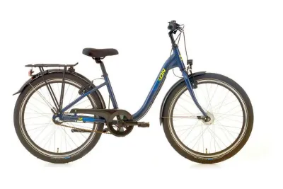 Kinderfahrrad 24 Zoll Noxon Rocky ND 3G RBN 2026 | 24 Zoll | Tiefeinsteiger | 34 cm | dark blue (Bild 1)