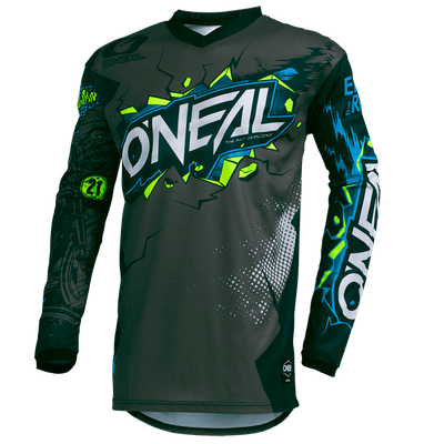 Fahrradtrikots langarm O'Neal ELEMENT YOUTH JERSEY Bikeshirt 0 (Bild 1)