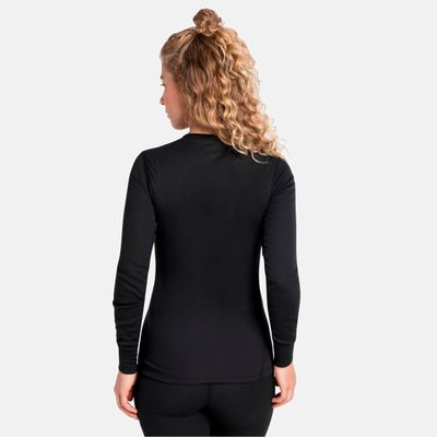 Fahrrad Unterhemd Odlo ACTIVE WARM BL TOP Crew Neck Langarm Unterhemd 2026 (Bild 4)