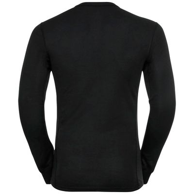 Fahrrad Unterhemd Odlo ACTIVE WARM BL TOP Crew Neck L/S Langarm Unterhemd 0 (Bild 2)