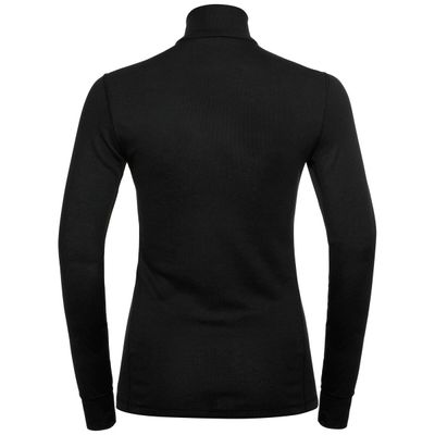 Fahrrad Unterhemd Odlo ACTIVE WARM BL TOP Turtle Neck Half Zip Langarm Unterhemd 0 (Bild 2)
