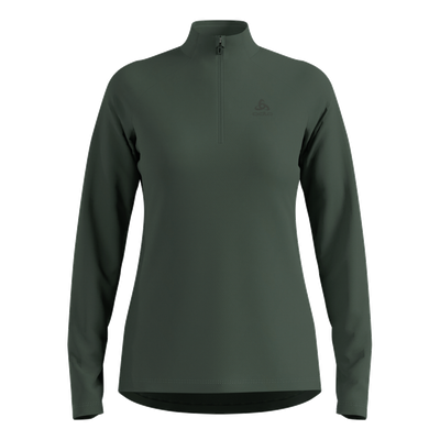 Fahrradtrikots langarm Odlo ESSENTIAL LIGHT Mid Layer 1/2 zip Langarm Bikeshirt 0 (Bild 2)