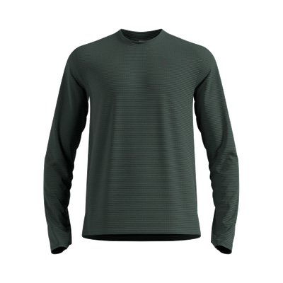 Fahrradtrikots langarm Odlo ESSENTIAL THERMAL Mid Layer Langarm Thermo Bikeshirt 2025 (Bild 2)