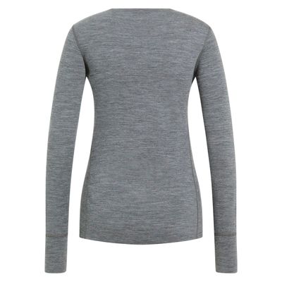Fahrrad Unterhemd Odlo MERINO 200 BL TOP Crew Neck L/S Langarm Unterhemd 0 (Bild 7)
