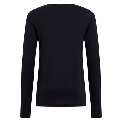 Fahrrad Unterhemd Odlo MERINO 200 BL TOP Crew Neck L/S Langarm Unterhemd 2026 (Bild 2)