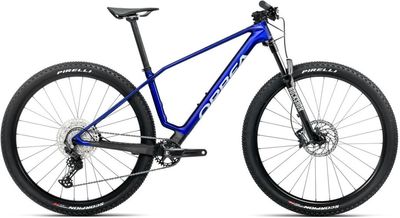 Cross Country Bike Orbea Alma M50 2025 | 29 Zoll | Diamant | S | Cobalt Blue (Gloss) - Carbon Raw (Matt) (Bild 2)