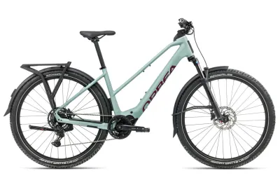 E-Bike Tourenrad Orbea KEMEN ADV 30 MID 2025 | 540 Wh | 29 Zoll | Trapez | S | blue stone (matt) - brugundy (gloss) (Bild 4)
