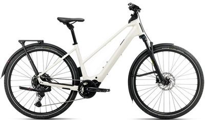 E-Bike Tourenrad Orbea Kemen Tour 20 MID 2025 | 630 Wh | 28 Zoll | Trapez | S | Ivory White (Gloss) (Bild 1)