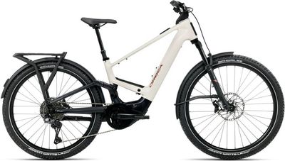 E-Bike Tourenrad Orbea Muga 20 2026 | 750 Wh | 27,5 Zoll | Diamant | S | Ivory White - Black (Gloss) (Bild 1)