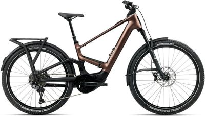 E-Bike Tourenrad Orbea Muga 20 2026 | 750 Wh | 27,5 Zoll | Diamant | L | Metallic Rust - Diamond Black (Matt) (Bild 3)