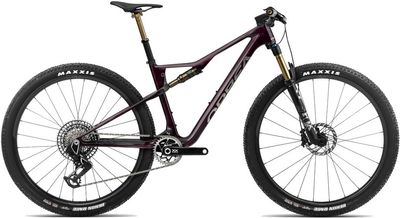Cross Country Bike Orbea Oiz M LTD 2024 | 29 Zoll | Diamant | L | Wine Red Carbon View - Titan (Gloss) (Bild 1)