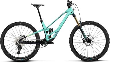 Enduro Bike Orbea Rallon E10 2026 | 29 Zoll | Diamant | M | Aloha Green - Fantasy Purple Carbon View (Gloss) (Bild 7)
