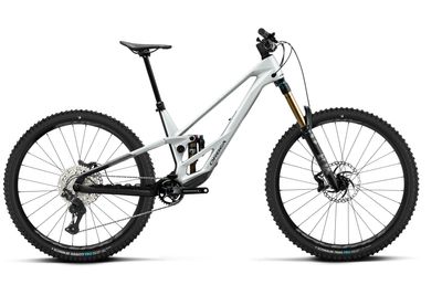Enduro Bike Orbea Rallon E10 2026 | 29 Zoll | Diamant | M | Aloha Green - Fantasy Purple Carbon View (Gloss) (Bild 8)