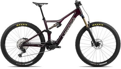 Enduro E-Bike Orbea Rise M10 2024 | 360 Wh | 29 Zoll | Diamant | S | Wine Red Carbon View - Titan (Gloss) (Bild 1)