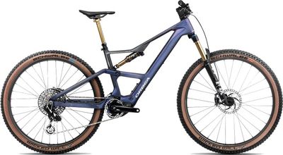 E-Allmountain MTB Orbea Rise SL M-LTD 2025 | 630 Wh | 29 Zoll | Diamant | L | Tanzanite Carbon View - Carbon Raw (Bild 1)