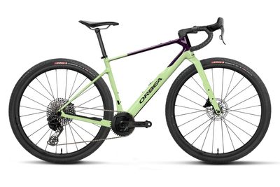 Gravel Bike Orbea Terra M22 Team 1X 2026 | 28 Zoll | Diamant | S | Acid Gum - Fantasy Purple Carbon View (Gloss) (Bild 3)